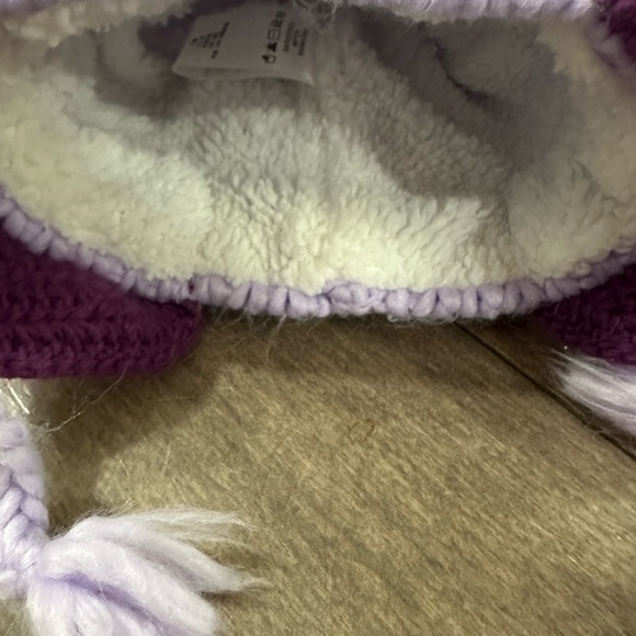 Turtle fur hat balaclava and H&M gloves lot toddler size - Picture 3 of 6